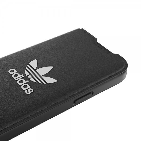 Adidas iPhone 14 Kotelo Kirjanmallinen Kotelo Basic Musta