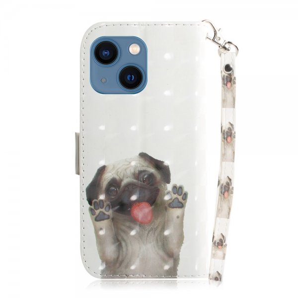 iPhone 14 Kuoret Mopsi-kuviolla