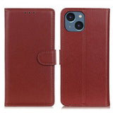 iPhone 14 Plus Litsi Ruskea Kotelo