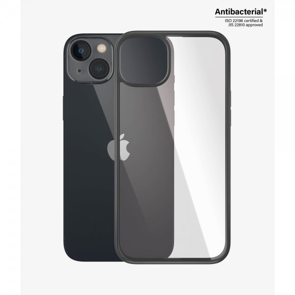 PanzerGlass iPhone 14 Plus -suojakuori, ClearCase Black Edition