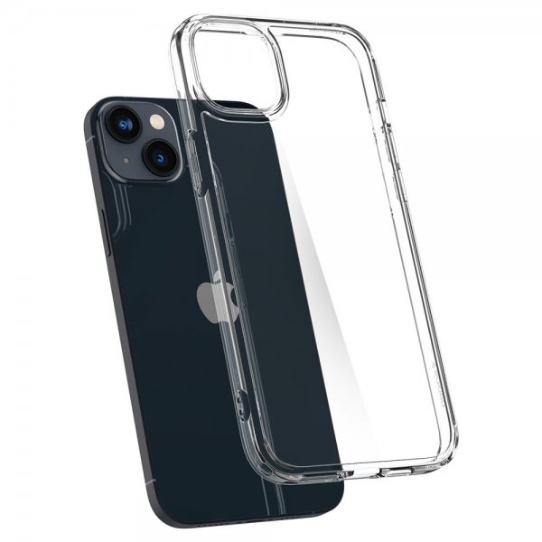 Spigen iPhone 14 Plus Crystal Hybrid -suojakuori, kirkas