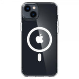 Spigen iPhone 14 Plus Crystal Hybrid MagFit -suojakuori, valkoinen