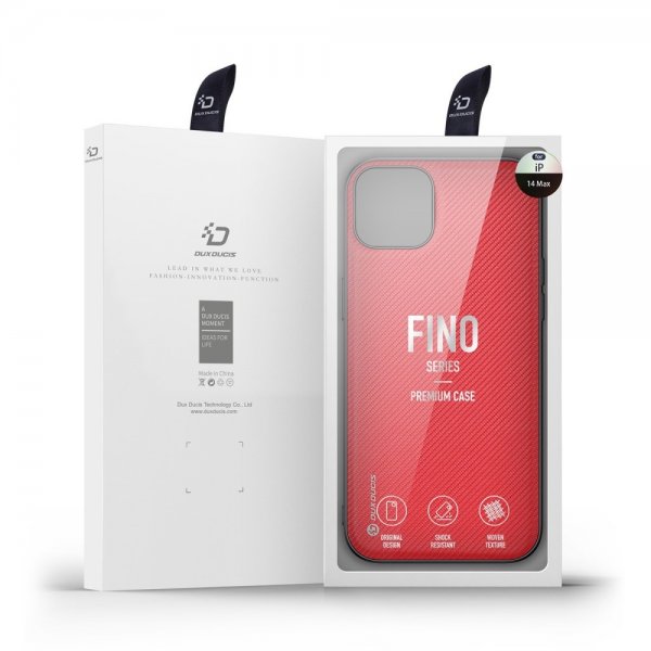 Dux Ducis iPhone 14 Plus -kuori, FINO-sarja, punainen