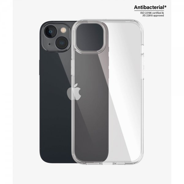 PanzerGlass iPhone 14 Plus HardCase -kuori, läpinäkyvä