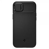 Spigen iPhone 14 Plus -suojakuori Optik Armor MagFit Musta