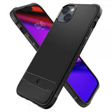 Spigen iPhone 14 Plus -suojakuori Rugged Armor MagFit Matte Black