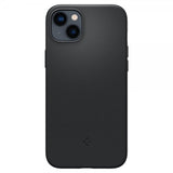 Spigen iPhone 14 Plus Silicone Fit MagFit -kuori, musta