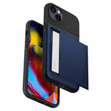 Spigen iPhone 14 Plus -kuori Slim Armor CS Navy Blue