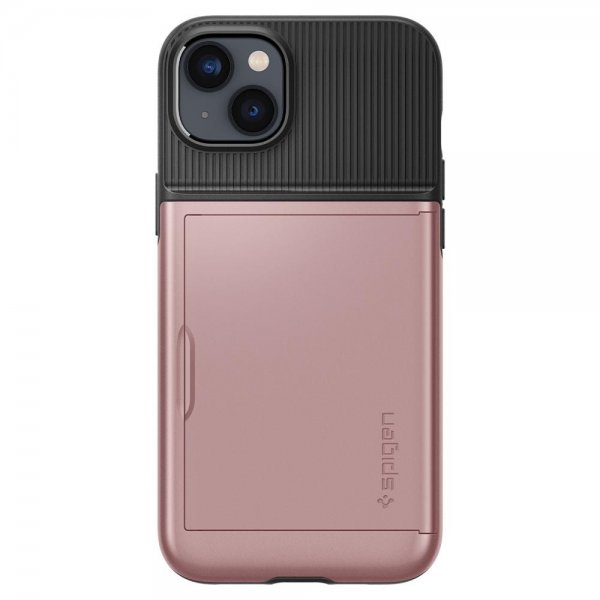 Spigen iPhone 14 Plus -suojakuori Slim Armor CS Rose Gold