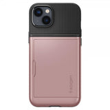 Spigen iPhone 14 Plus -suojakuori Slim Armor CS Rose Gold