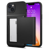 Spigen iPhone 14 Plus -kuori Slim Armor CS, musta
