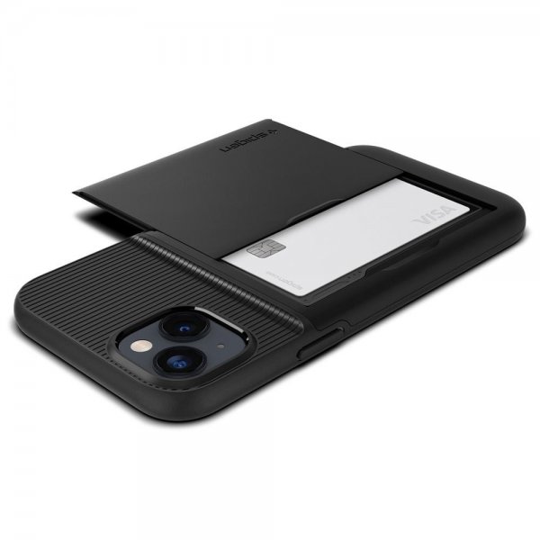 Spigen iPhone 14 Plus -kuori Slim Armor CS, musta