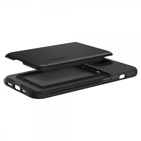Spigen iPhone 14 Plus -kuori Slim Armor CS, musta