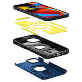 Spigen iPhone 14 Plus -suojakuori Tough Armor MagFit, laivastonsininen