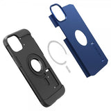 Spigen iPhone 14 Plus -suojakuori Tough Armor MagFit, laivastonsininen