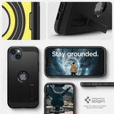Spigen iPhone 14 Plus Tough Armor MagFit -kuori, musta