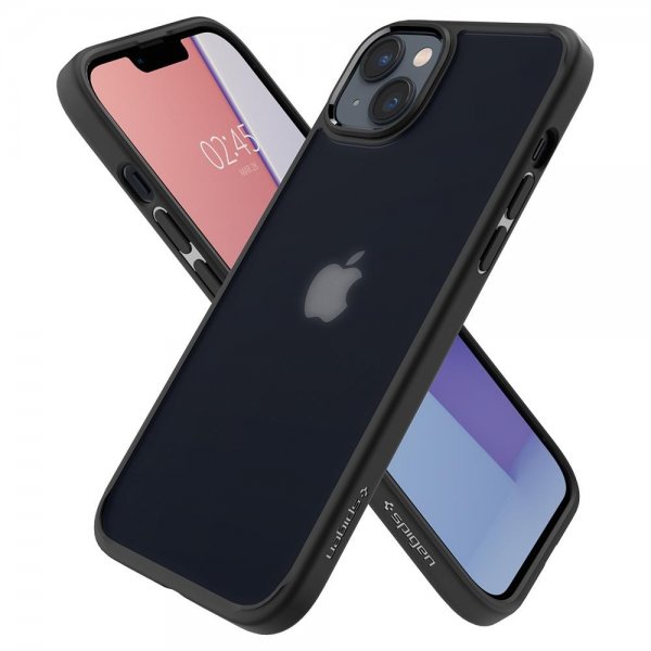 Spigen iPhone 14 Plus -kuori Ultra Hybrid Frost Black