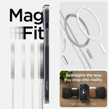 Spigen iPhone 14 Plus -suojakuori Ultra Hybrid MagFit Carbon Fiber