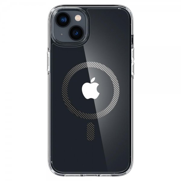 Spigen iPhone 14 Plus -suojakuori Ultra Hybrid MagFit Carbon Fiber