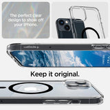 Spigen iPhone 14 Plus Ultra Hybrid MagFit -suojakuori, musta