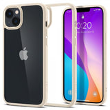 Spigen iPhone 14 Plus -kuori Ultra Hybrid Sand Beige