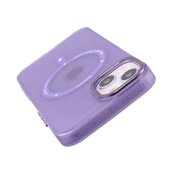 iPhone 14 Kuori Kameran kehys MagSafe Violetti