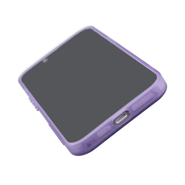 iPhone 14 Kuori Kameran kehys MagSafe Violetti