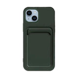 iPhone 14 Kuori Korttipidike Vihreä