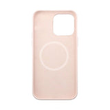 Rvelon iPhone 14 silikonikuori MagSafe Hiekkaruusu
