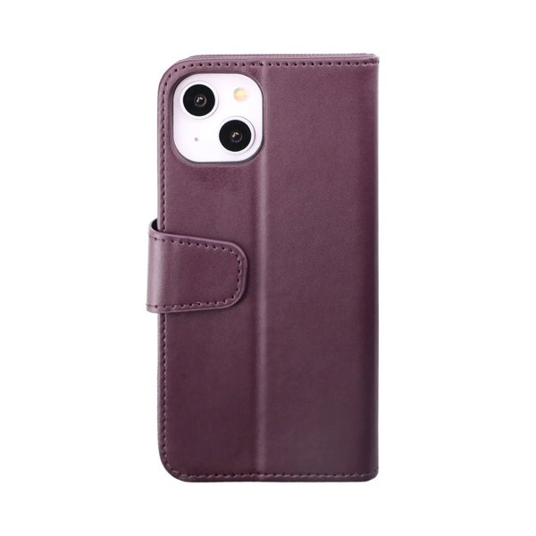 Rvelon iPhone 14 -kotelo, taitettava korttitasku, violetti