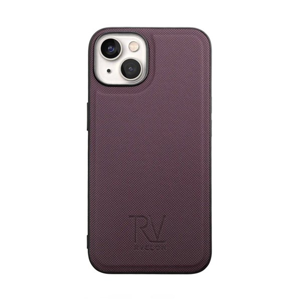 Rvelon iPhone 14 -kuori, magneettisesti irrotettava, violetti