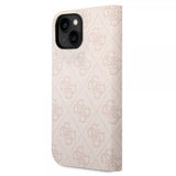 Guess iPhone 14 Plus -suojakuori 4G Logo Rosa
