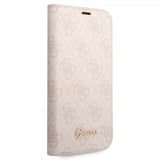 Guess iPhone 14 Plus -suojakuori 4G Logo Rosa