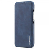Lc.Imeeke iPhone 14 Plus Flip-suojakotelo Sininen