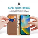 Dux Ducis iPhone 14 Plus Hivo -sarjan suojakotelo, ruskea
