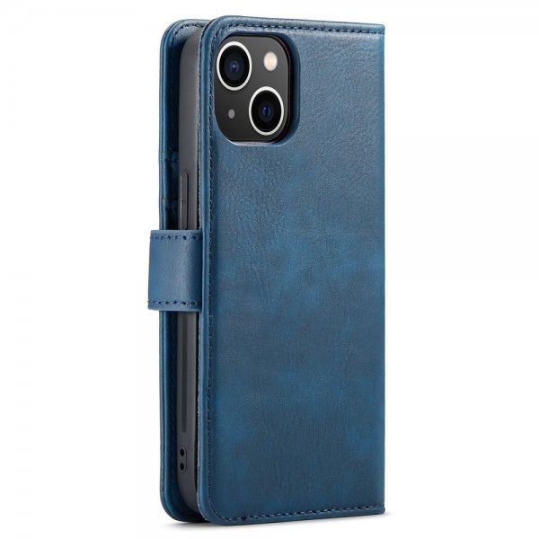 Dg.Ming iPhone 14 Plus -kotelo irrotettavalla kuorella, sininen