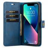 Dg.Ming iPhone 14 Plus -kotelo irrotettavalla kuorella, sininen