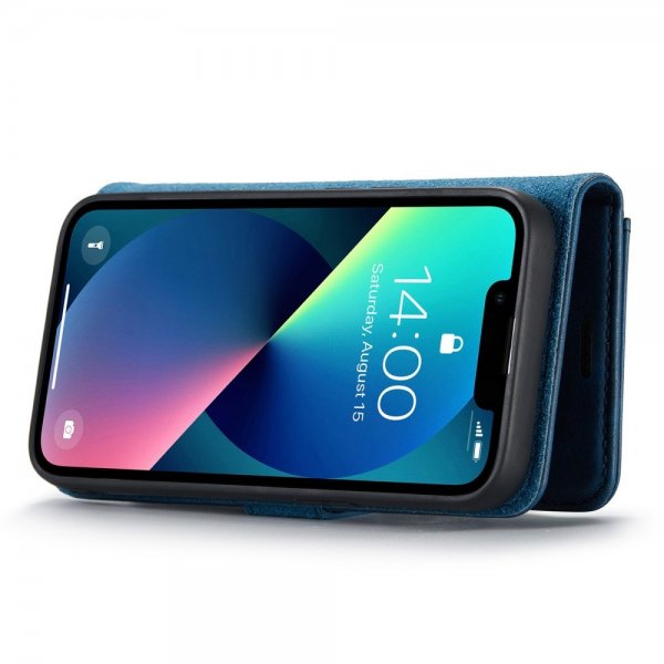Dg.Ming iPhone 14 Plus -kotelo irrotettavalla kuorella, sininen