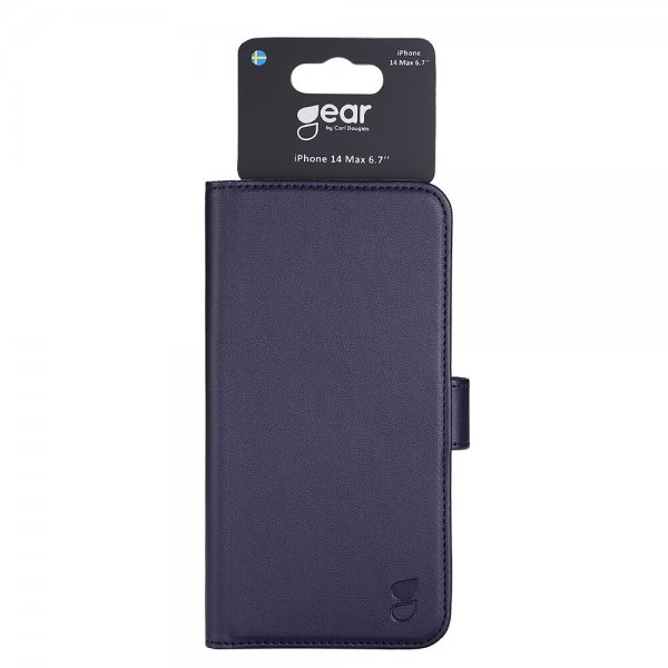 Gear iPhone 14 Plus Korttikotelot Sininen