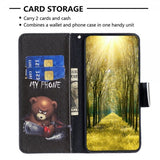iPhone 14 Plus -kuori, jossa motiivina nalle "Don't Touch My Phone"