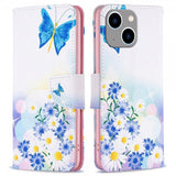 iPhone 14 Plus -kuoret, joissa on perhos- ja kukkakuvio