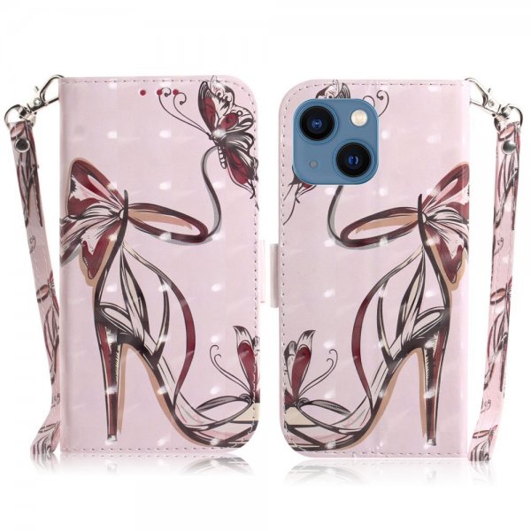 iPhone 14 Plus -kuori, jossa kuvio Korkokengät