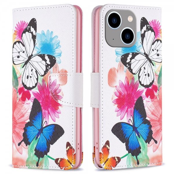 iPhone 14 Plus -kuoret, kuvio: kaksi perhosta