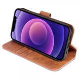 Dg.Ming iPhone 14 Plus Retro Ruskea suojakotelo