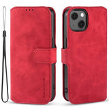 Dg.Ming iPhone 14 Plus -suojakotelo Retro Punainen