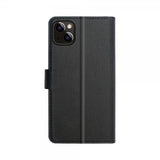 Xqisit iPhone 14 Plus -kotelo Slim Wallet Selection, musta