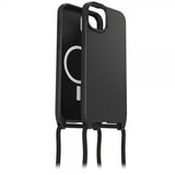Otterbox iPhone 14 Plus/iPhone 15 Plus React Necklace MagSafe -suojakuori, musta