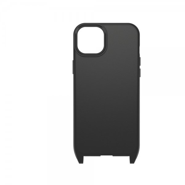Otterbox iPhone 14 Plus/iPhone 15 Plus React Necklace MagSafe -suojakuori, musta