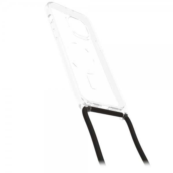 Otterbox iPhone 14 Plus/iPhone 15 Plus React Necklace MagSafe -läpinäkyvä kuori