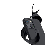 Rvelon iPhone 14 Plus Silikonisuojakuori Musta